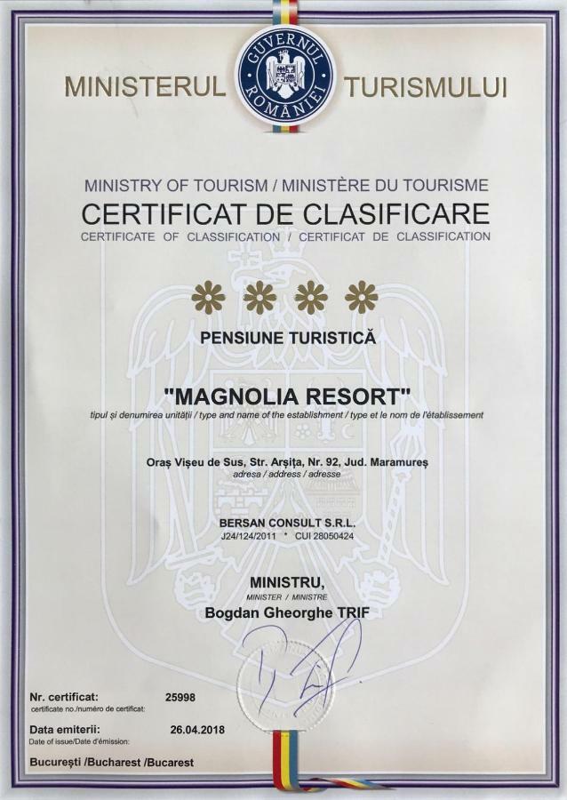 Magnolia Resort Chalets Felsővisó Kültér fotó